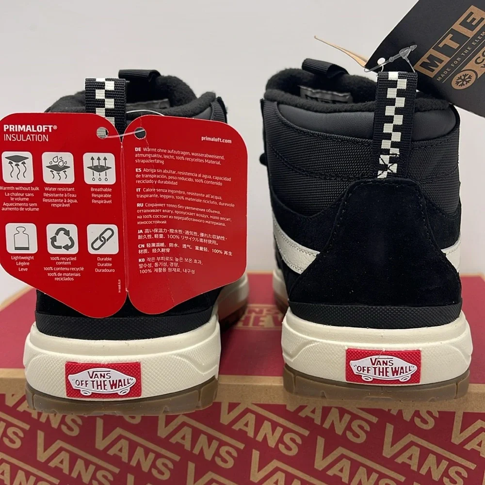 Vans Men’s Ultrarange Exo Black/Marshmallow VN0A5KS5BPO Boots MTE Cold Weather
